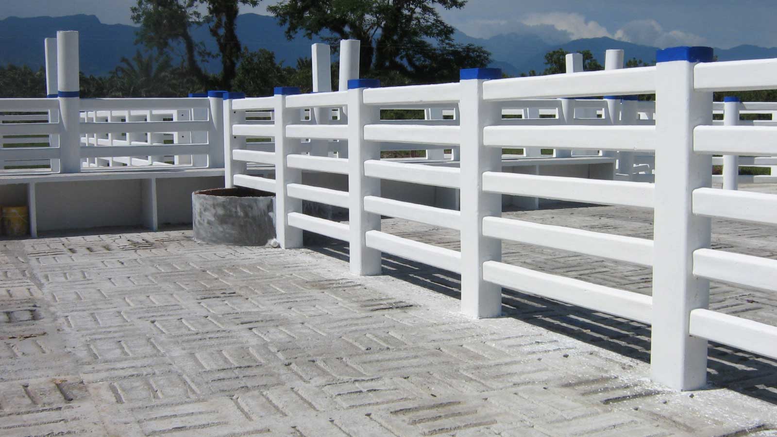 Пластиковый забор ранчо