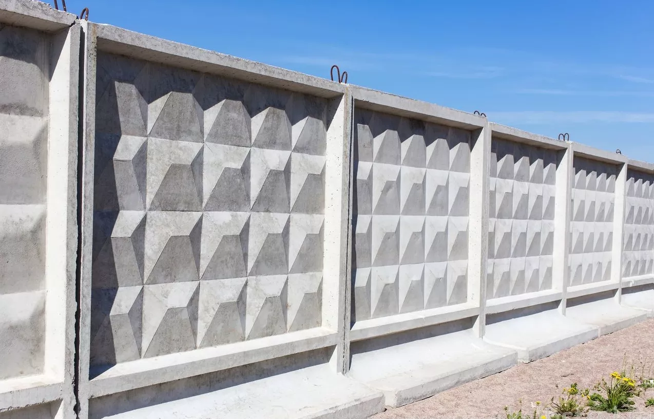 Железобетонный забор