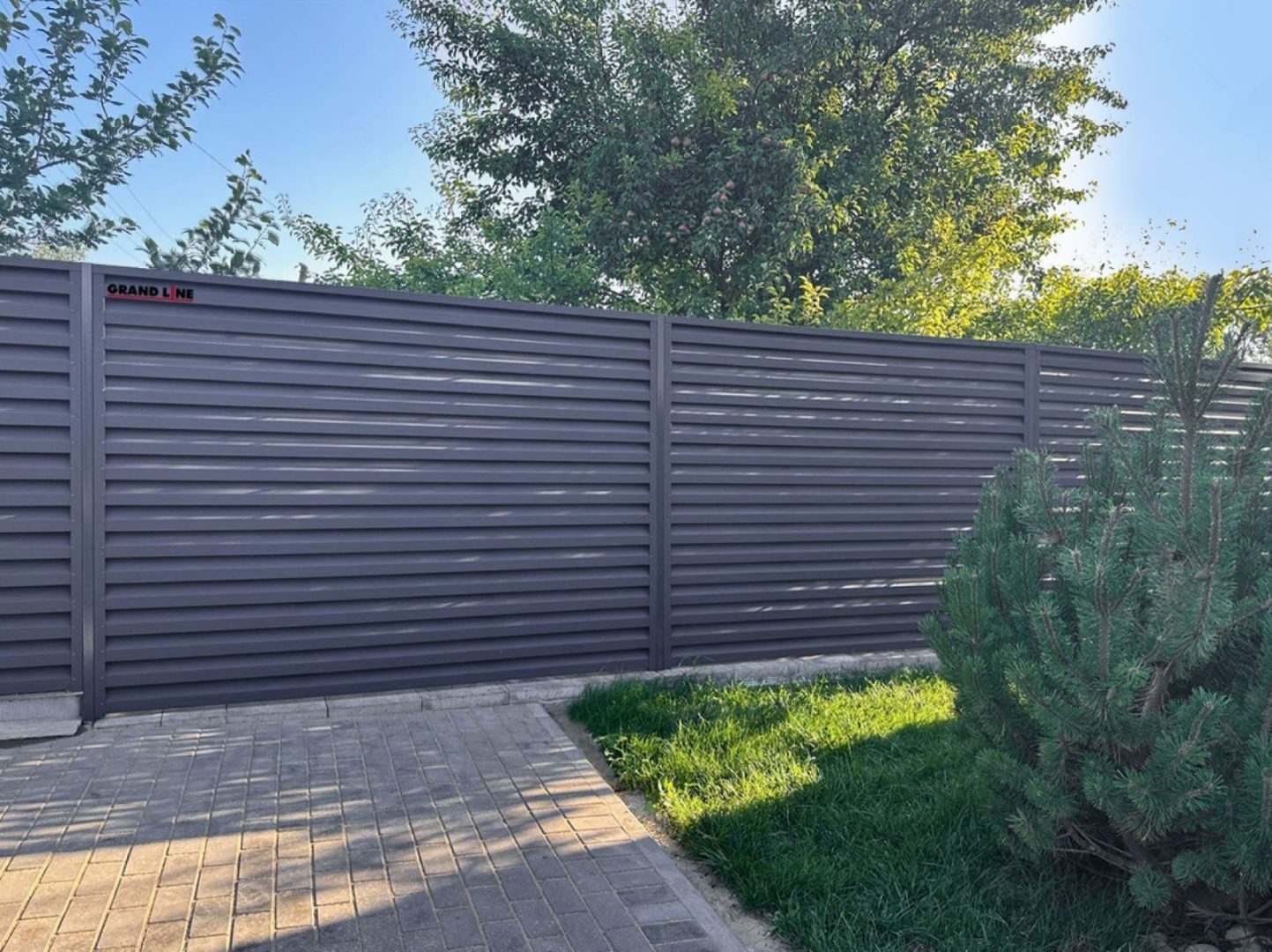 Заборы жалюзи Milan