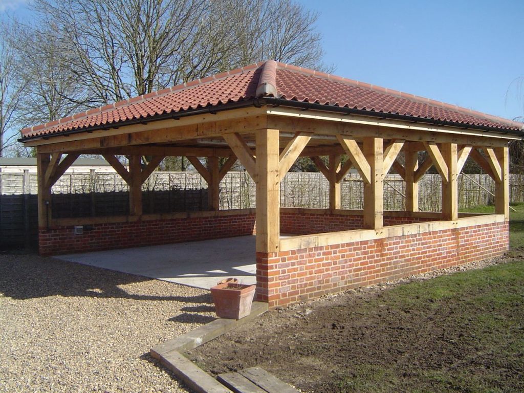 Четырехскатный навес