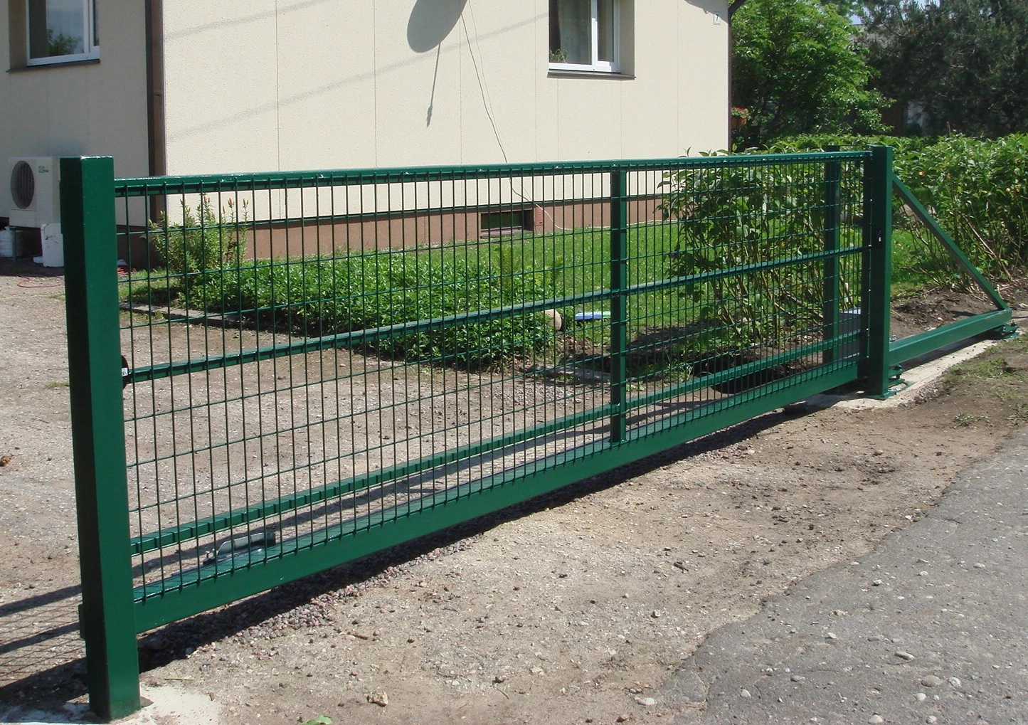 Откатные ворота 3D