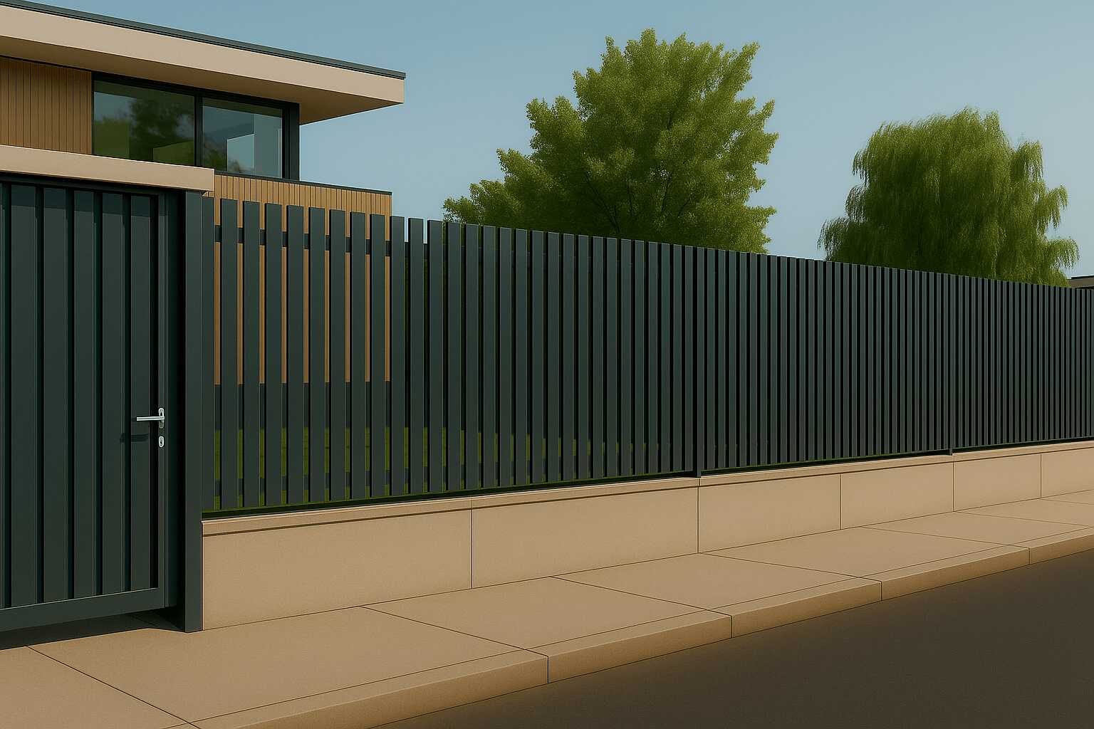 Алюминиевые заборы