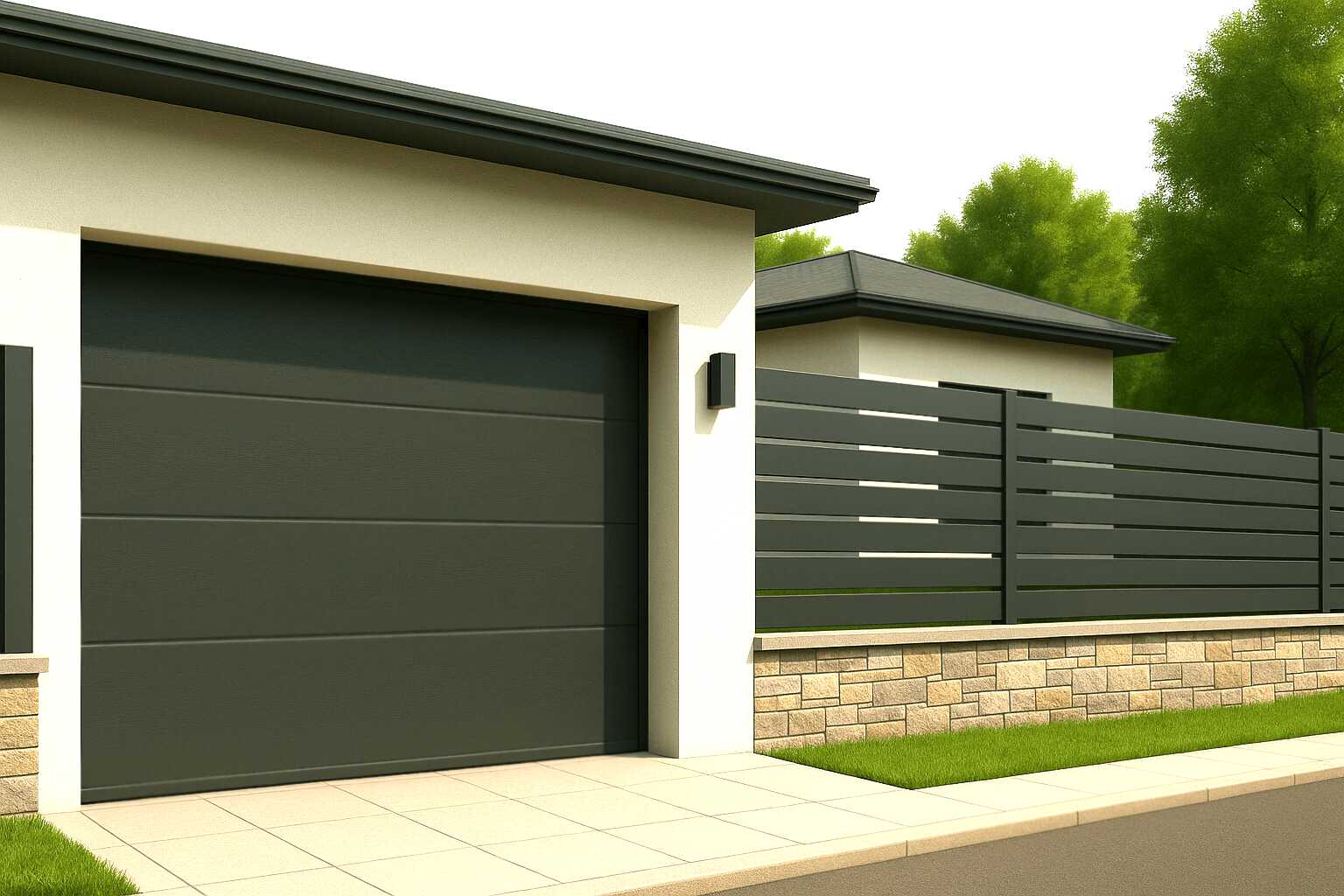 Автоматические гаражные ворота