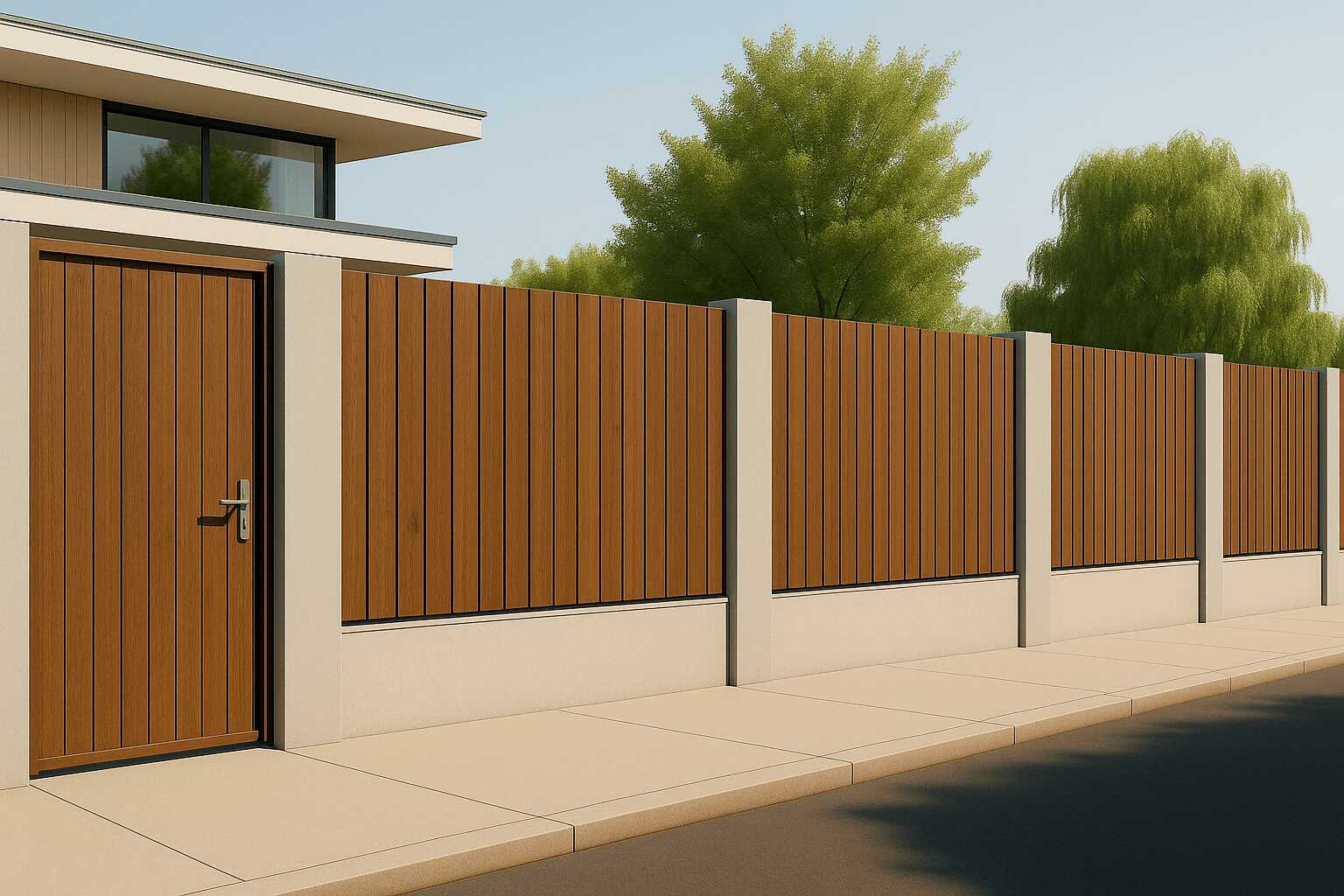 Деревянные заборы