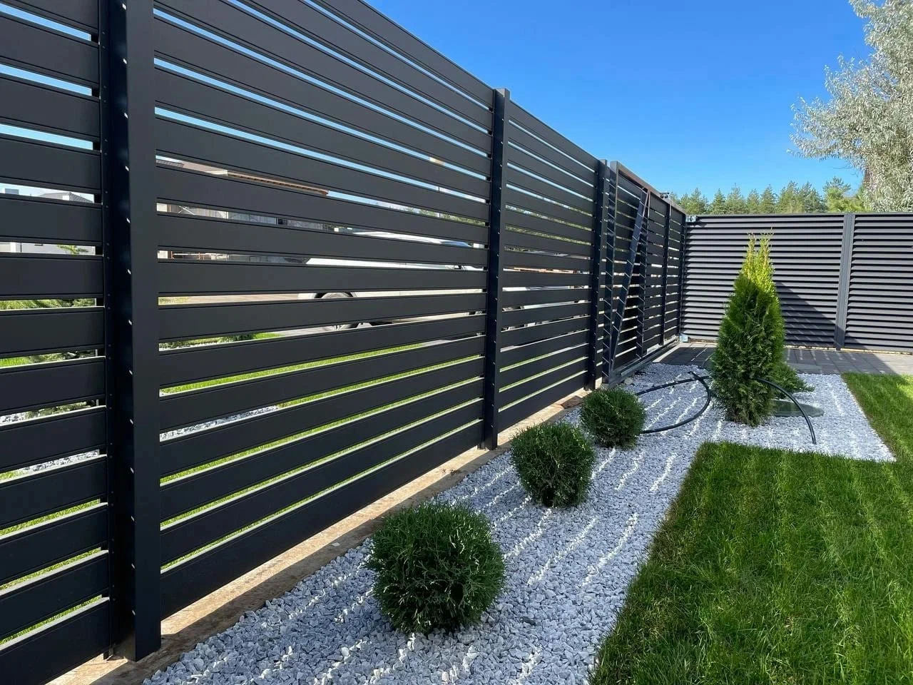 Забор Ранчо комбинированный