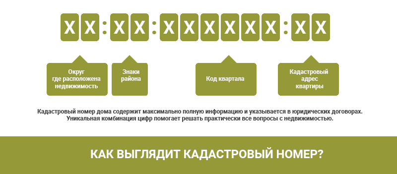 расшифровка кадастрового номера