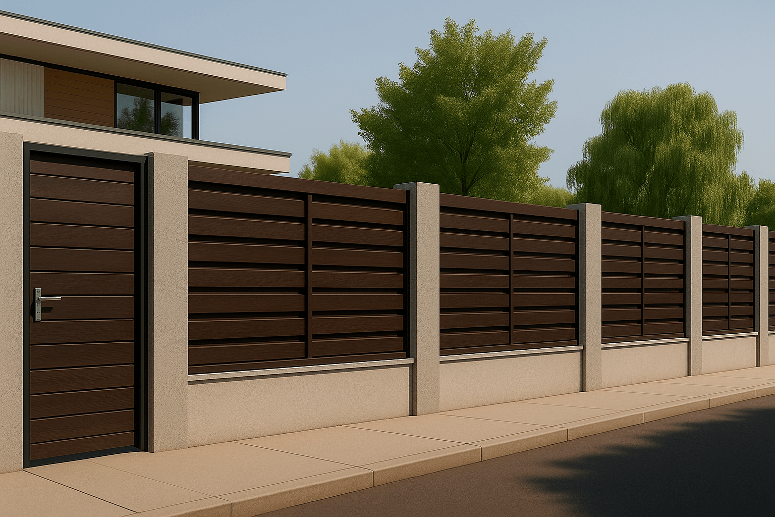 Комбинированные заборы