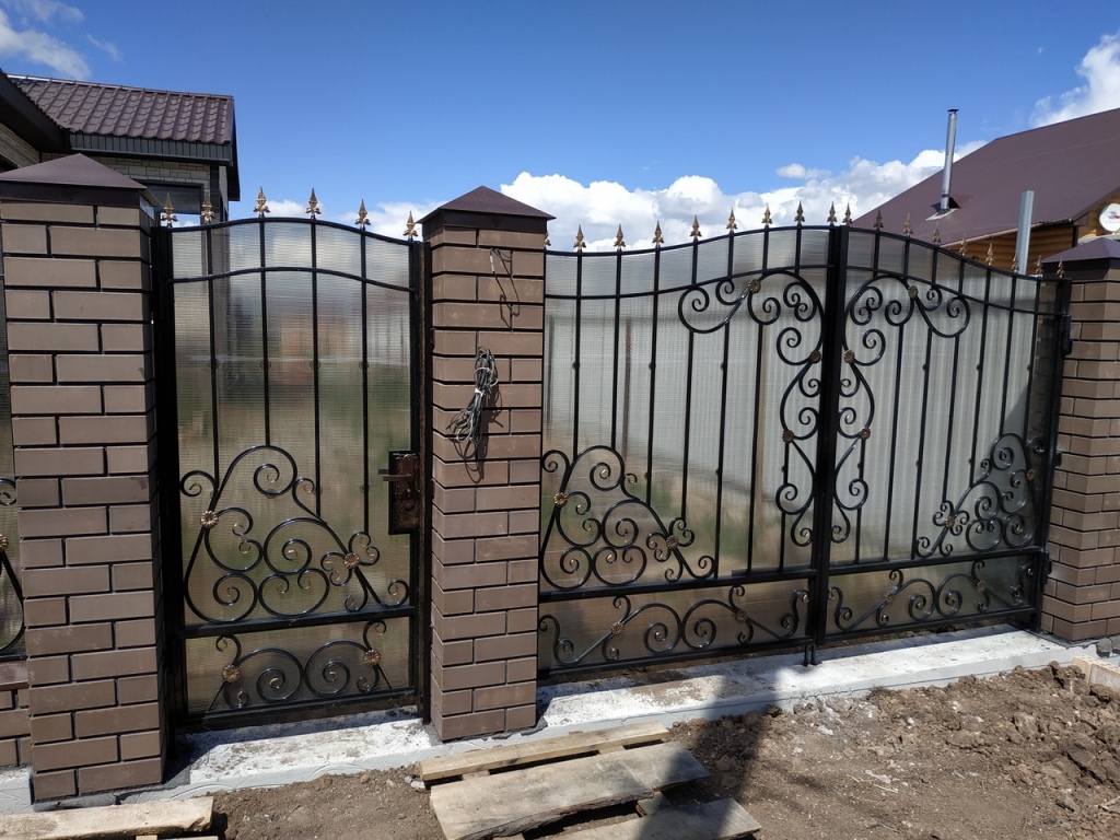 Калитка из поликарбоната