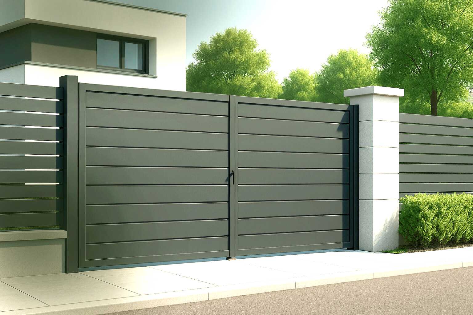 Ворота для дачи