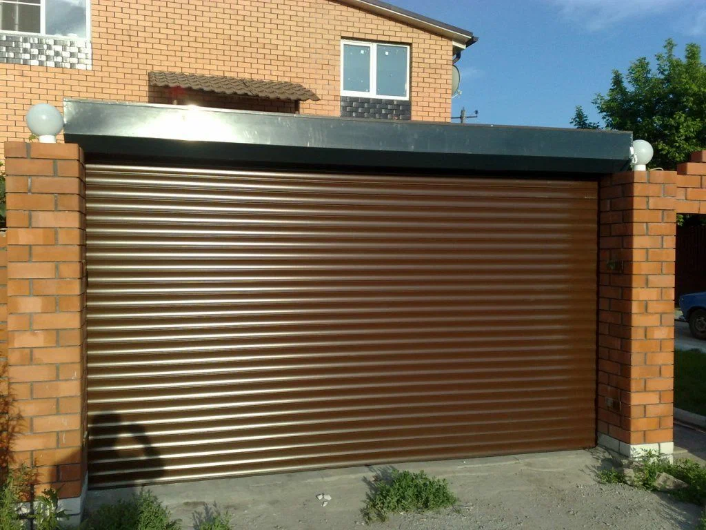 Механические рулонные ворота