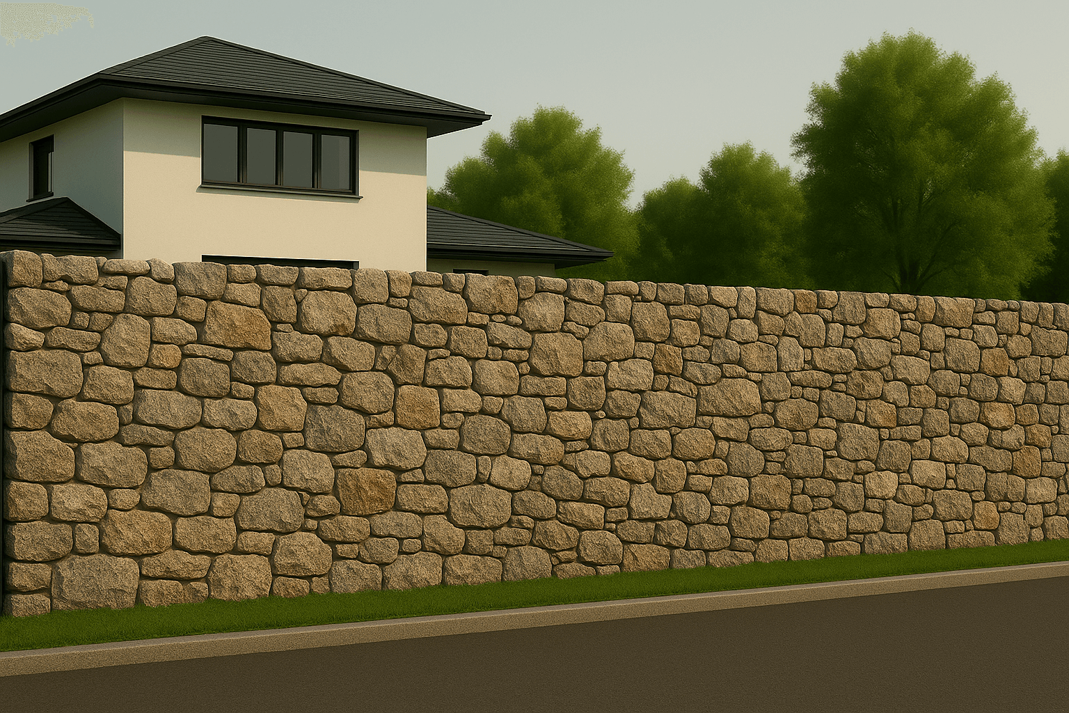 Забор из бута (1)